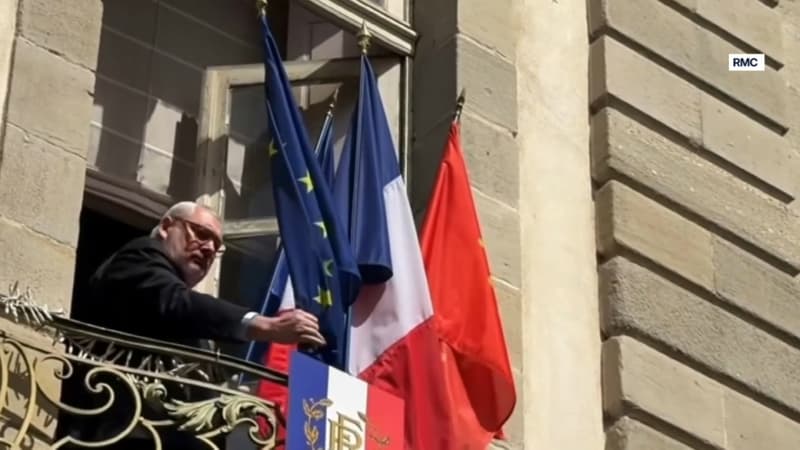 "Le seul drapeau qui vaille c'est le bleu-blanc-rouge": ces maires RN retirent le drapeau européen des mairies