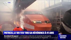 Après 41 ans de service, "Patrick", le premier TGV, tire sa révérence
