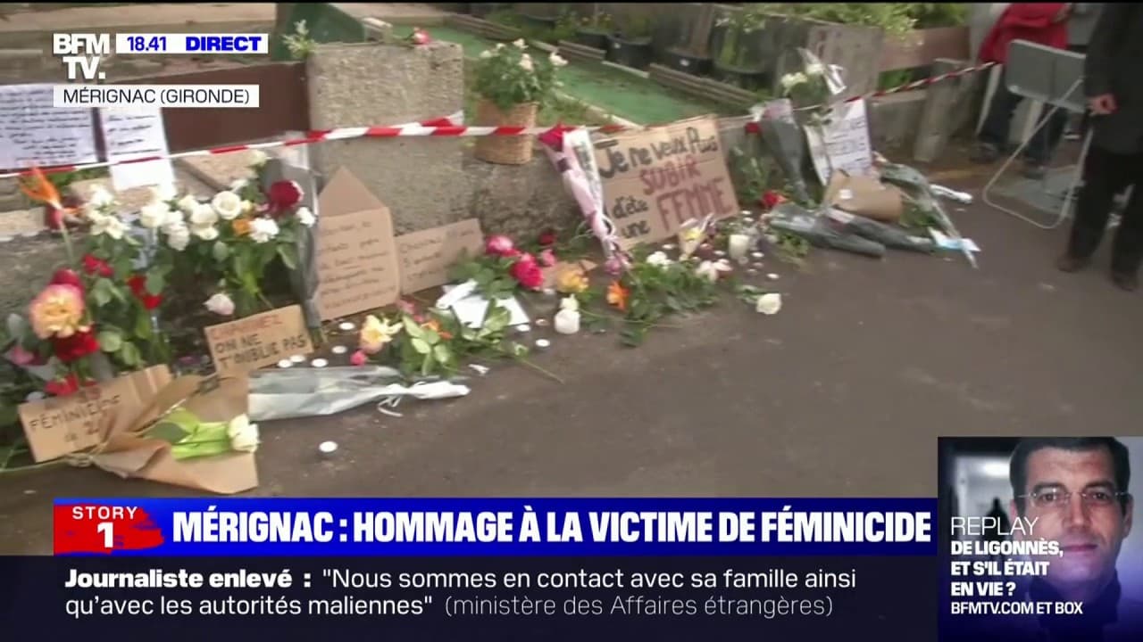 Féminicide En Gironde Les Habitants De Mérignac Rendent Hommage à Chahinez