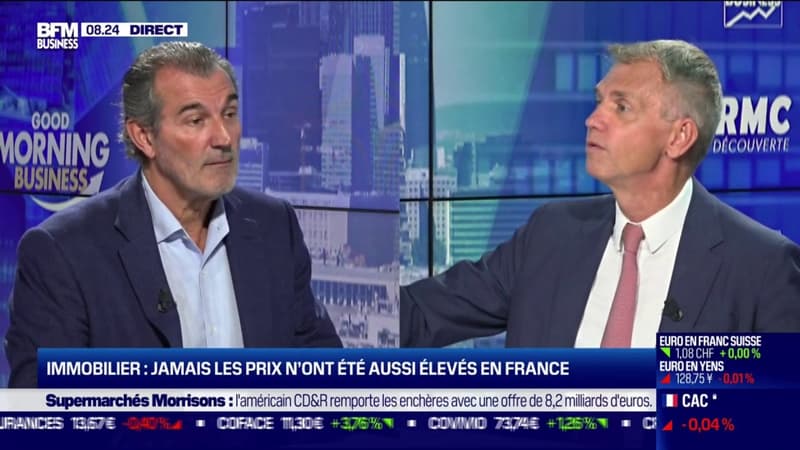 Laurent Vimont (Président de Century 21): Le marché parisien a corrigé sur les prix