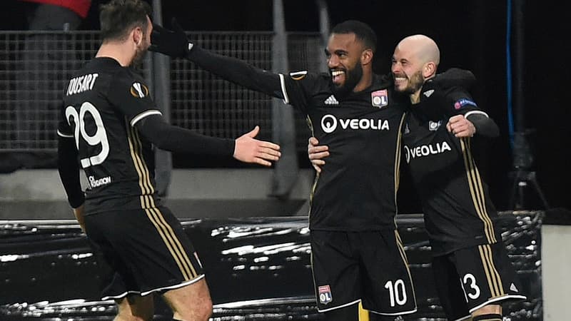 Tousart, Lacazette et Jallet