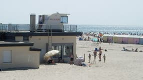 La plage de Berck-sur-Mer dans le Pas-de-Calais