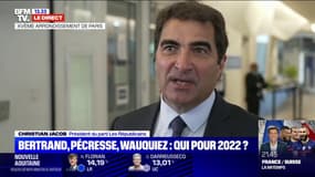 Christian Jacob: "Personne ne gagne en solitaire, surtout sur une présidentielle"