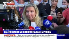 Me Nathalie Tomasini, avocate de Valérie Bacot: "Je suis très satisfaite, car l'objectif premier était que Valérie ne retourne pas en prison"