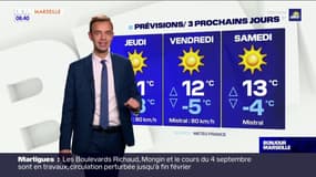 Météo Provence: un mercredi nuageux, voire pluvieux à Marseille