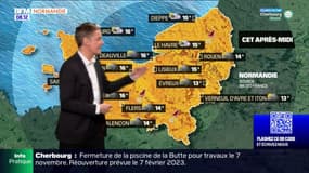 Météo Normandie: de fréquentes averses avec des températures relativement douces