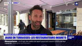 Jauge en terrasses : les restaurateurs inquiets 