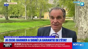 JO 2030: Renaud Muselier a reçu la lettre de garantie signée par Michel Barnier