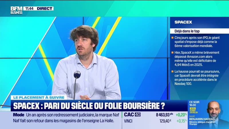 SpaceX : Pari du siècle ou folie boursière ?