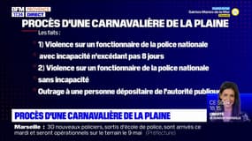 Marseille: une femme jugée pour des violences sur des policiers lors du carnaval de la Plaine
