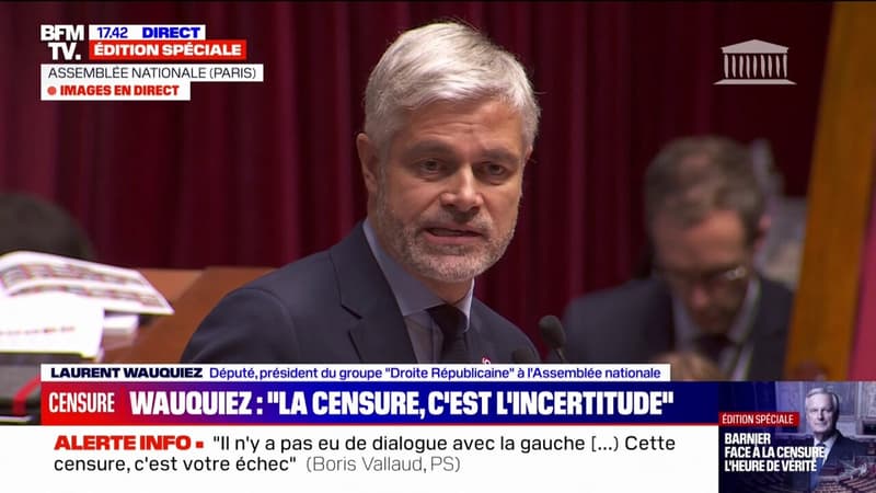 Motion de censure: 