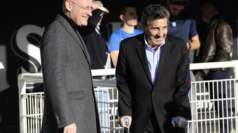 Bernard Laporte et Mohed Altrad