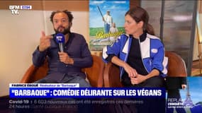 Fabrice Eboué revient sur "Barbaque", sa nouvelle comédie délirante sur les végans, en salle ce mercredi