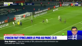 L'OGCN fait incliner le PSG au Parc (3-2)