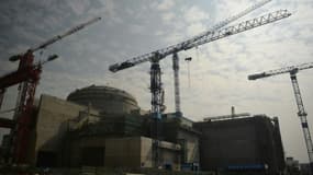 La centrale nucléaire de Taishan, en Chine, en construction le 8 décembre 2013. (image d'illustration)