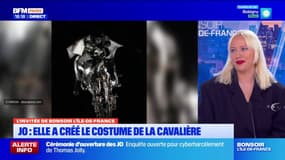 JO 2024: Jeanne Friot, créatrice du costume de la cavalière sur la Seine, revient sur son travail