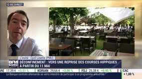 Cyril Linette: "théoriquement, les courses hippiques vont reprendre à partir du 11 mai", "sans public"