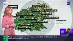 Météo Alpes du Sud : ciel nuageux avec risque d'averses