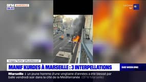 Marseille: trois interpellations après le rassemblement de la communauté kurde