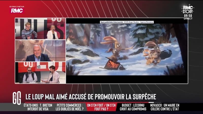 Le loup d'Intermarché accusé de promouvoir la surpêche