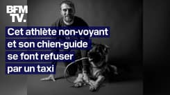 Un athlète paralympique et son chien-guide se font refuser par un taxi