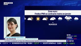 L'éco du monde : Zone euro, l'indice PMI se contracte moins en janvier - 24/01