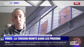 Confinement: l'arrêt des parloirs provoque des "mutineries" dans des prisons