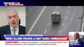 Il y a une "unanimité nationale, un "sentiment d'union nationale" chez les Ukrainiens, rapporte l'ambassadeur de France en Ukraine