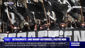 Ultra-right: the demonstration of the Authorized French Action, not that of the movement Les Nationalistes