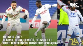Mercato / OL : Beauvue, Depay, Dembélé, réussites et ratés des derniers transferts d'attaquants