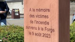 Un an après l'incendie de Wintzenheim, un hommage était rendu ce 9 août 2024 aux victimes.