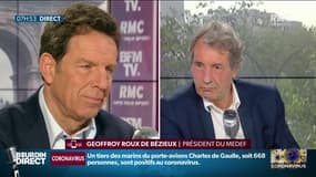 Geoffroy Roux de Bézieux estime qu'il faut "mettre de côté" la réforme des retraites pour deux ans