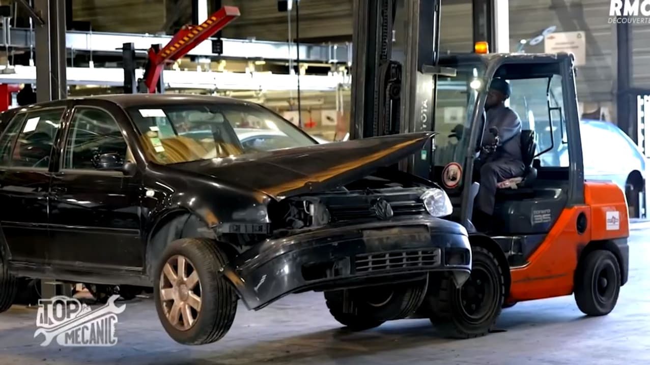 L'une des épaves de "Top Mecanic" sur RMC Découverte