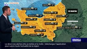 Météo Normandie: des nuages et de la pluie ce mercredi, jusqu'à 13°C attendus à Caen et à Rouen