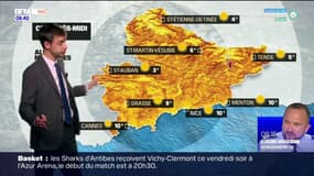 Météo Côte d’Azur: une journée très ensoleillée prévue ce vendredi, 10°C à Nice