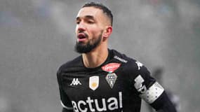 Nabil Bentaleb avec Angers en décembre 2022