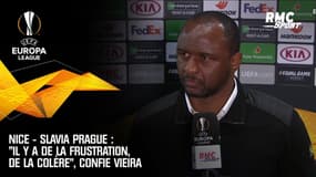 Nice - Slavia Prague : "Il y a de la frustration, de la colère", confie Vieira