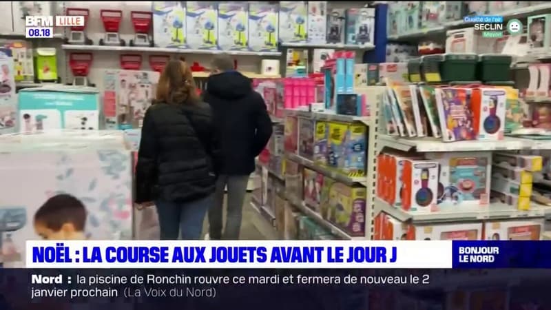 Noël dans le Nord: la course aux jouets a démarré