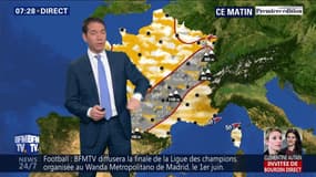 La météo pour ce vendredi 8 mars 2019
