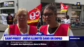 Saint-Priest: grève illimitée dans un Ehpad