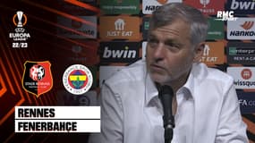Rennes 2-2 Fenerbahçe : "Un match qui va nous faire grandir", Genesio n’accable pas ses joueurs