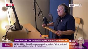 Menacé par l'IA, le monde du doublage se mobilise 