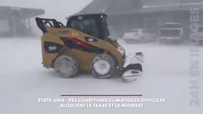 Etats-Unis: des conditions climatiques difficiles bloquent le Texas et le Midwest