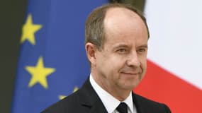 Le ministre de la Justice Jean-Jacques Urvoas à la sortie de l'Elysée, le 5 avril 2017. 