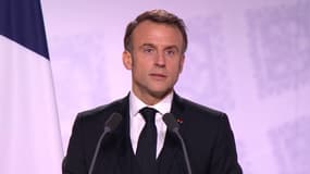 "Étrangers et nos frères pourtant, Français de préférence, Français d'espérance": Emmanuel Macron évoque Missak Manouchian et ses compagnons d'armes 