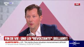 Loi sur la fin de vie: "Ce qui me révolte, c'est qu'on voudrait faire croire aux Français que le choix est entre souffrir et mourir", assure François-Xavier Bellamy (LR)