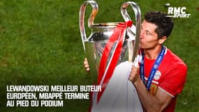 Lewandowski en tête des meilleurs buteurs européens, Mbappé au pied du podium