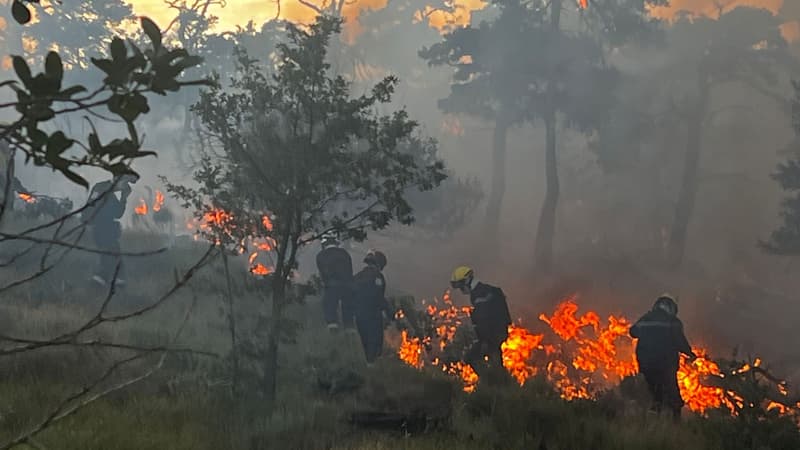 Un incendie s'est déclaré à Bairols, le 25 juillet 2023.