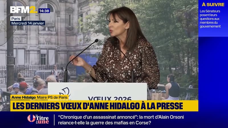 Ville de Paris: "Nous sommes en haut de tous les podiums ! Stop au dénigrement permanent !", lance Anne Hidalgo