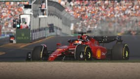 GP d'Australie : la Ferrari de Charles Leclerc